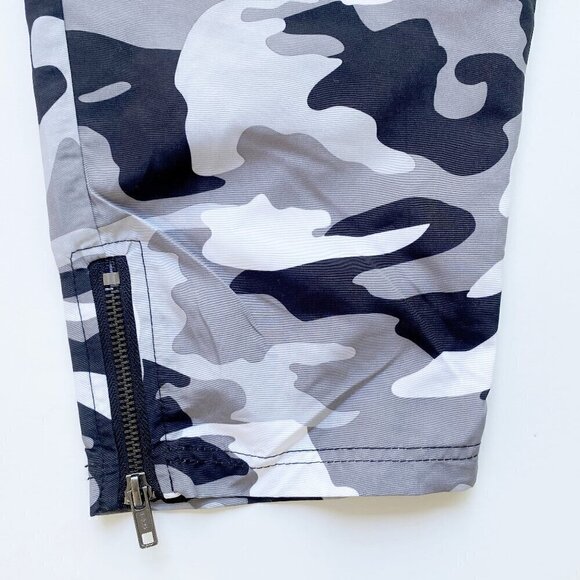 Adult Balera Dance Pants Size L Black White Gray Camo Hip Hop Dancewear Pop Star - Picture 8 of 9